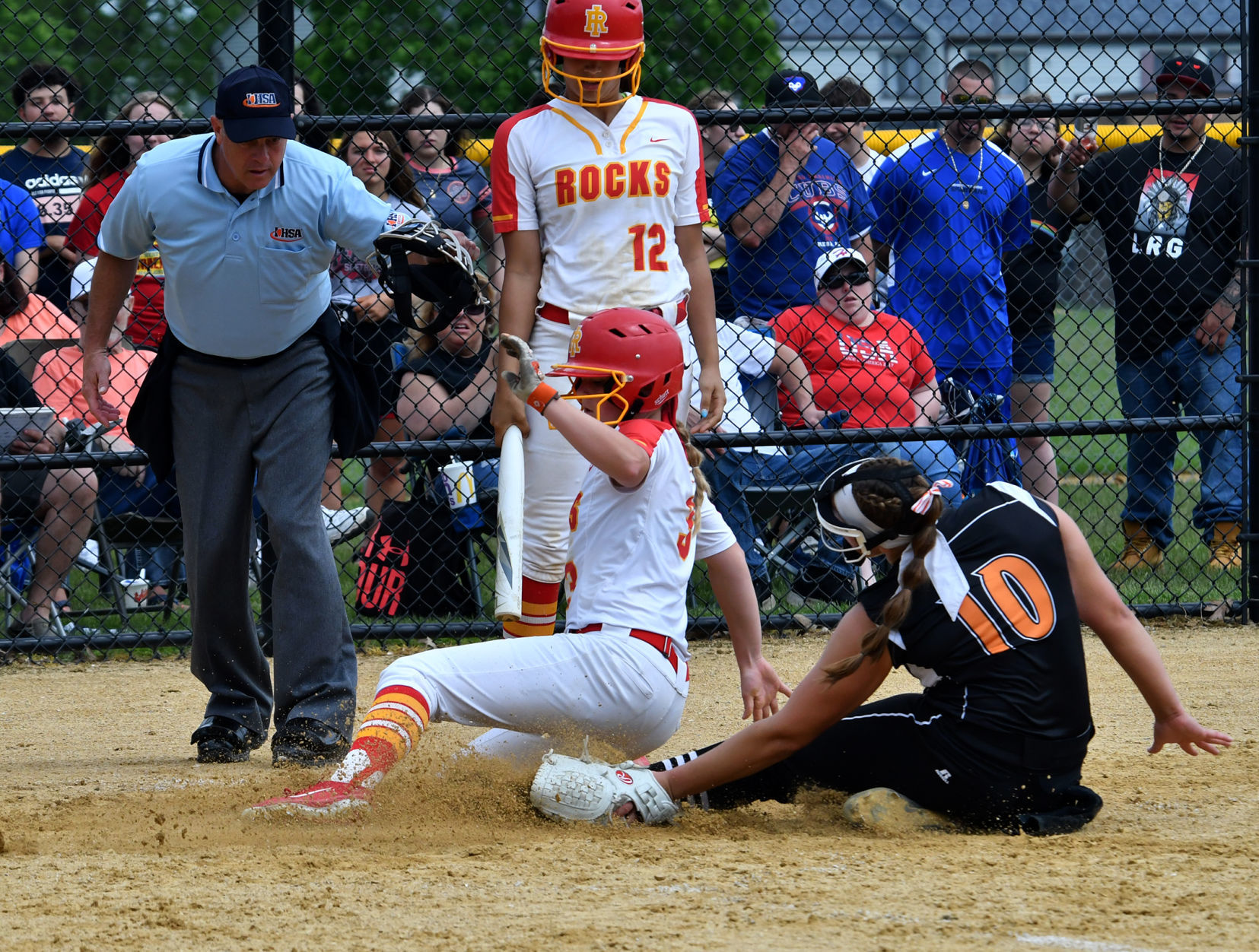 Rock Island vs United Township at Class 4A softball regional final